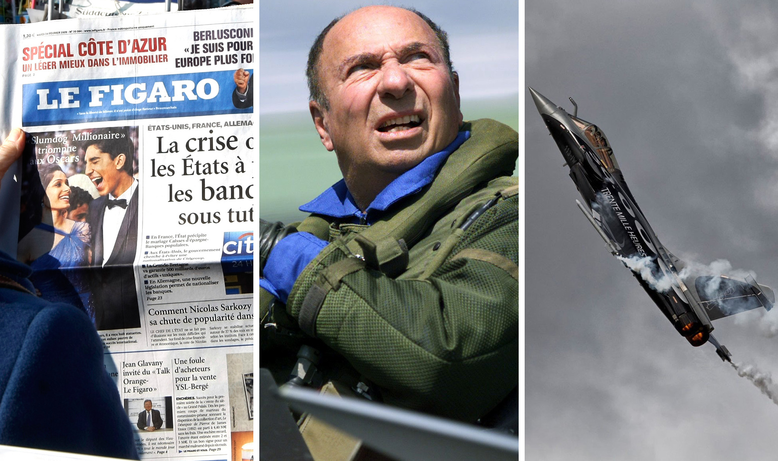 Le Figaro, Serge Dassault i Dassault Rafale u letu