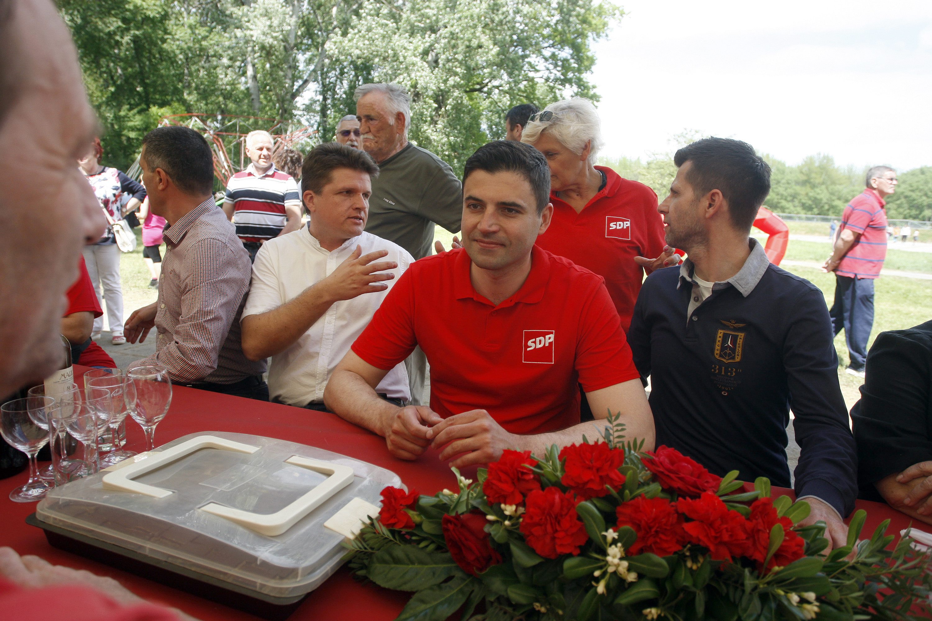 Miroslav Marković, Davor Bernardić i Mario Habek