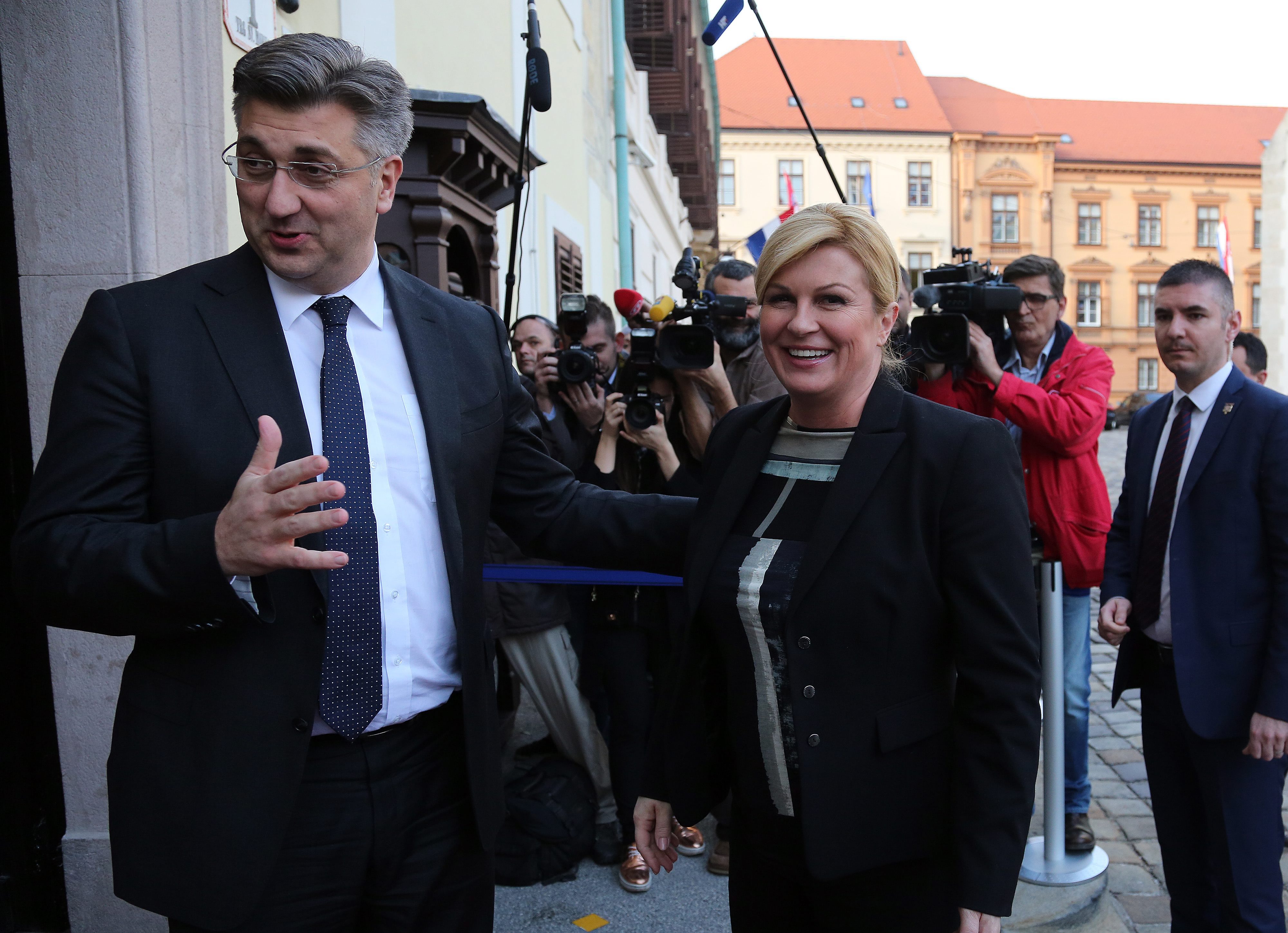 Andrej Plenković i Kolinda Grabar Kitarović