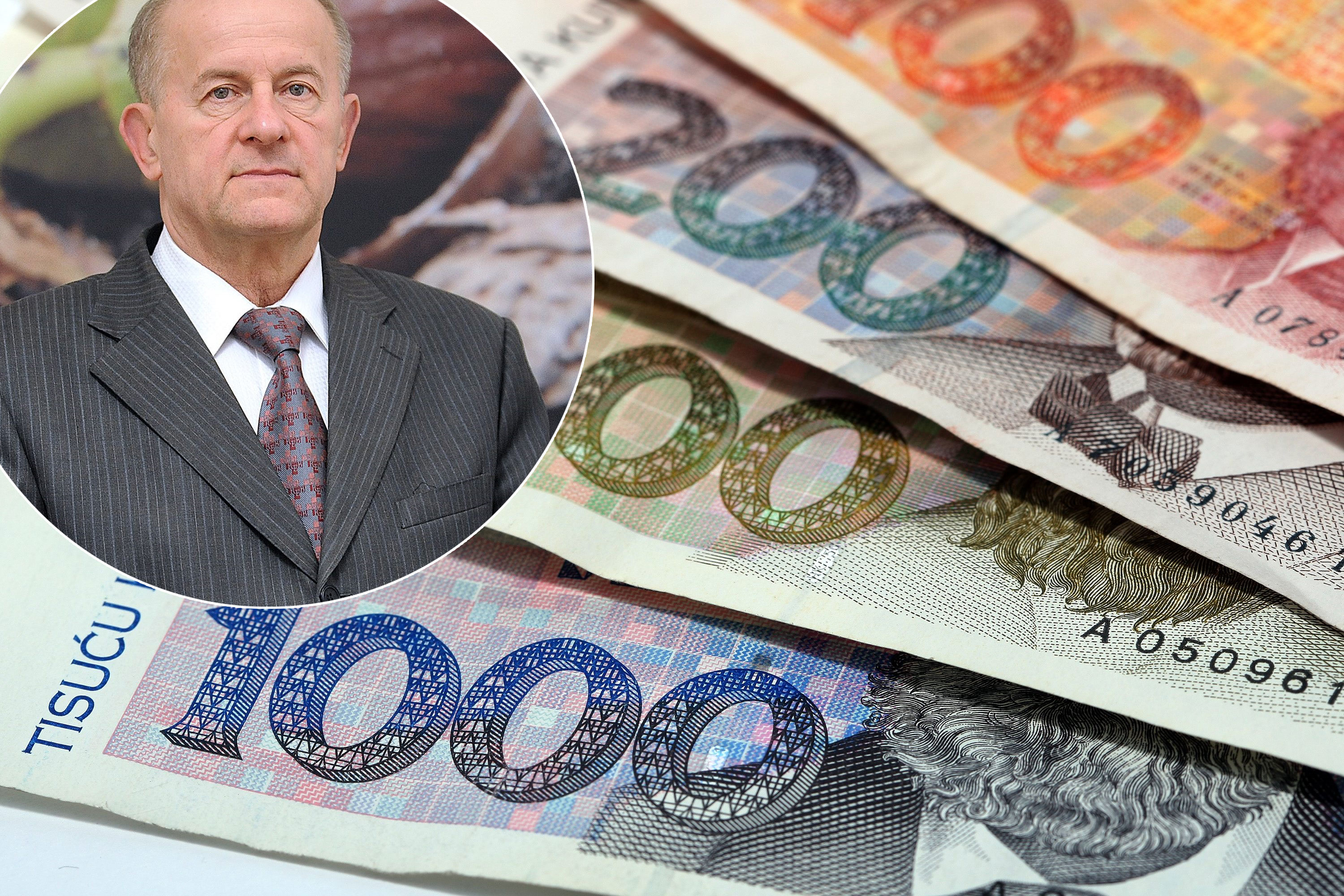 u krugu: predsjednik Uprave Hrvatskih šuma Krunoslav Jakupčić