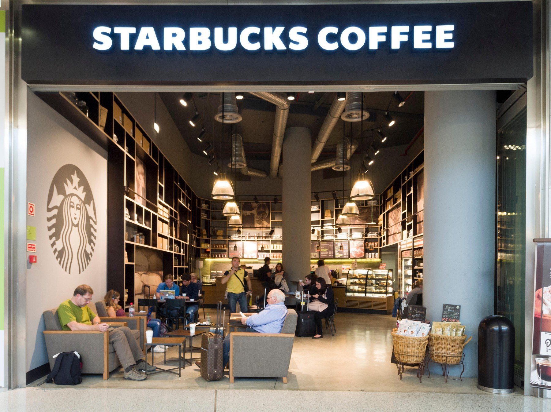 Starbucks, ilustracija