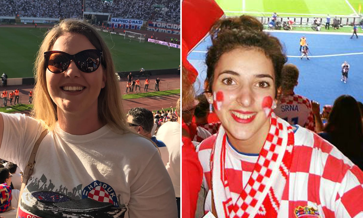 Martina Radaš (lijevo) i Sara Gregov (desno)