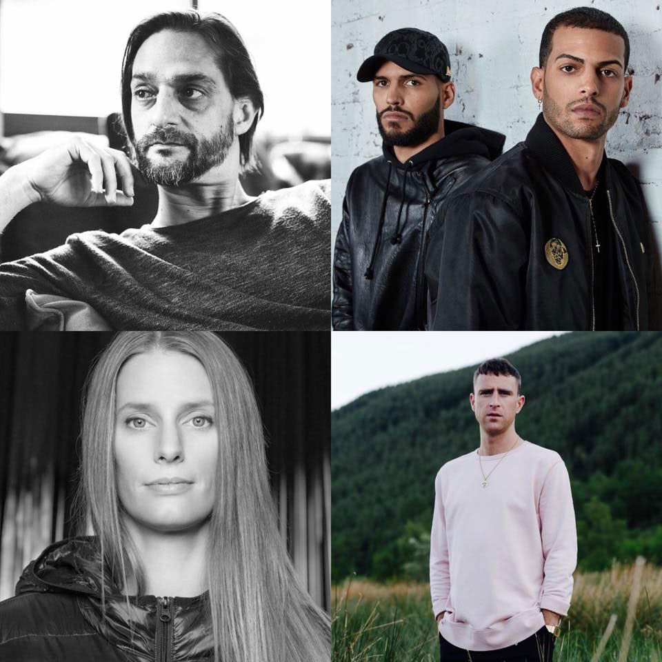 Ricardo Villalobos (lijevo) Chris i Steve Martinez (desno)