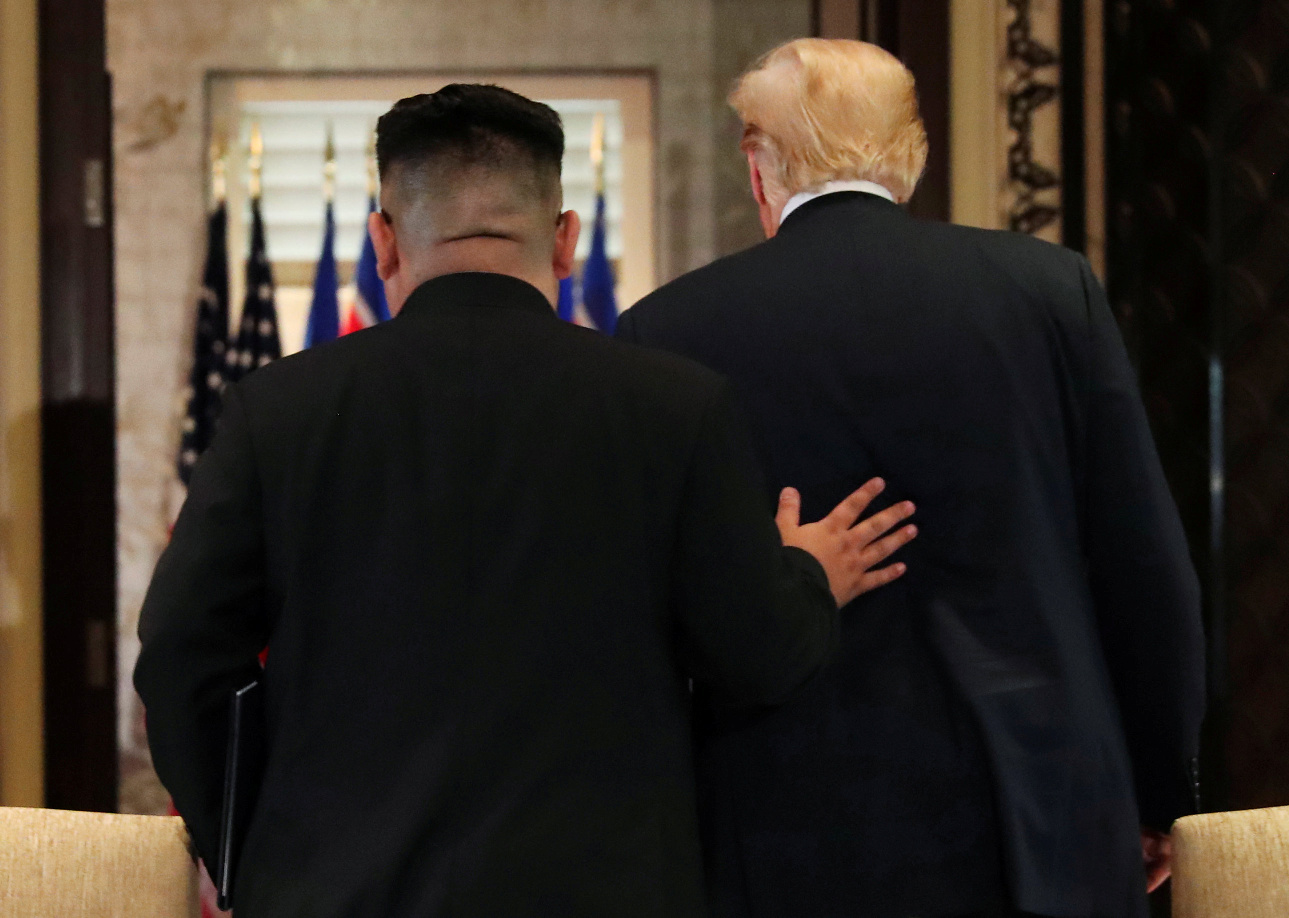 Kim Jong Un i Donald Trump