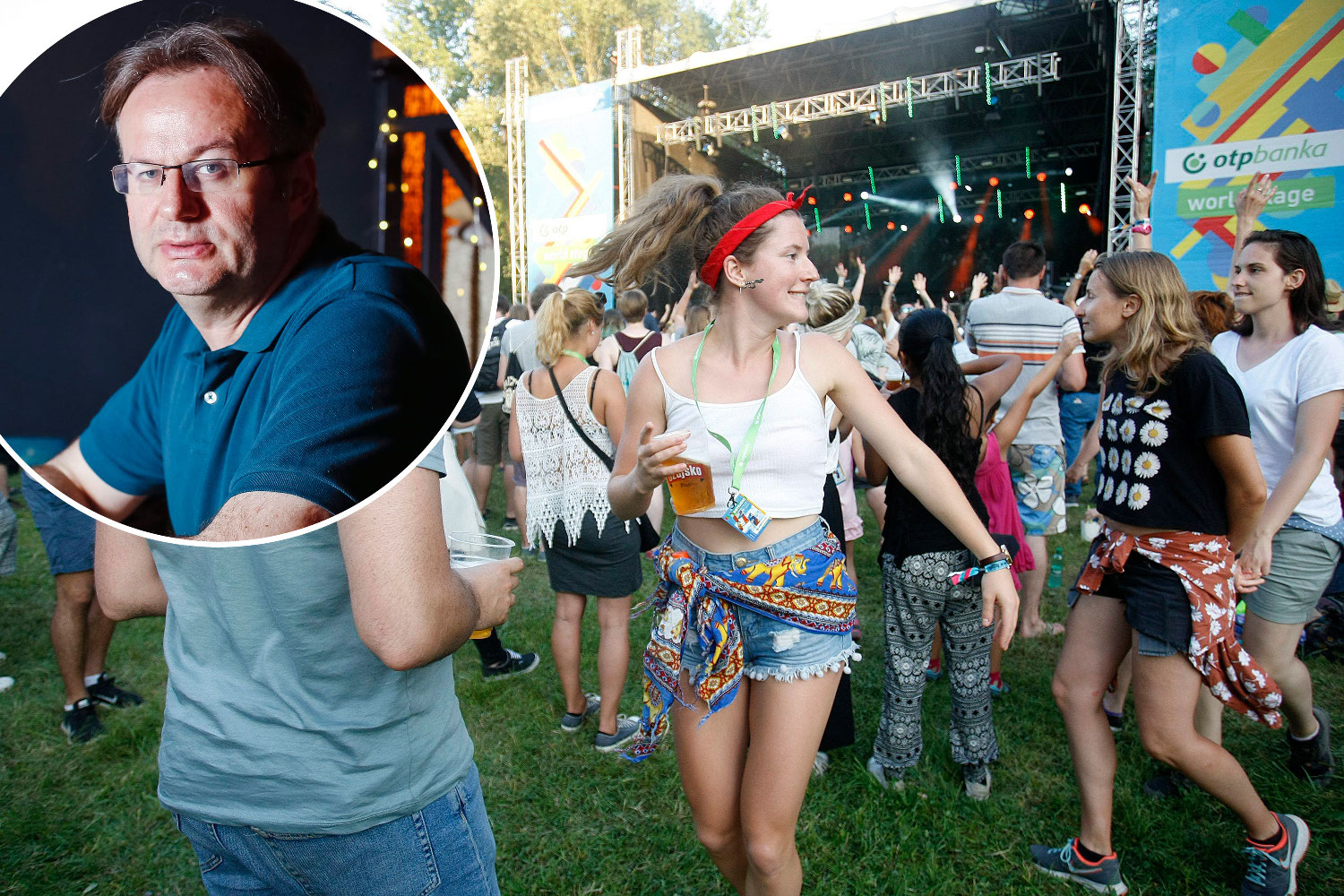 organizator INmusica Zoran Marić (u krugu)