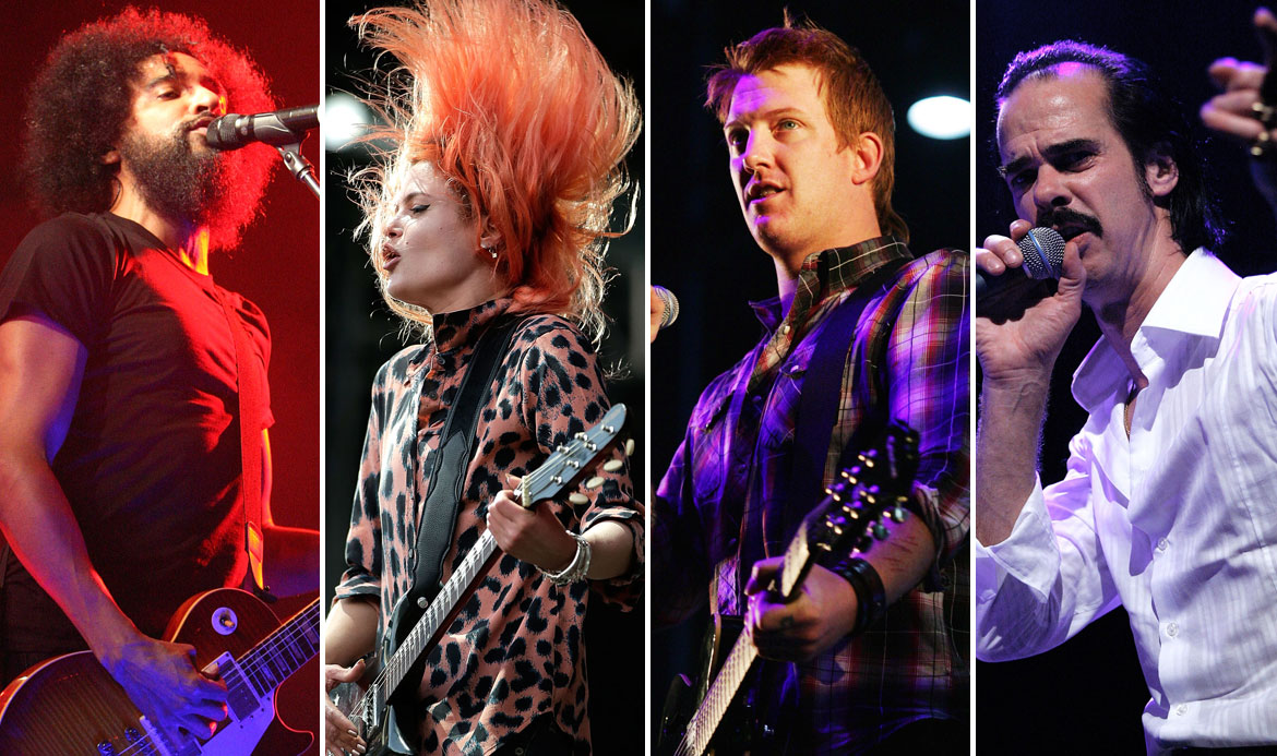 Alice in Chains, The Kills, Queens of the Stone Age, Nick Cave