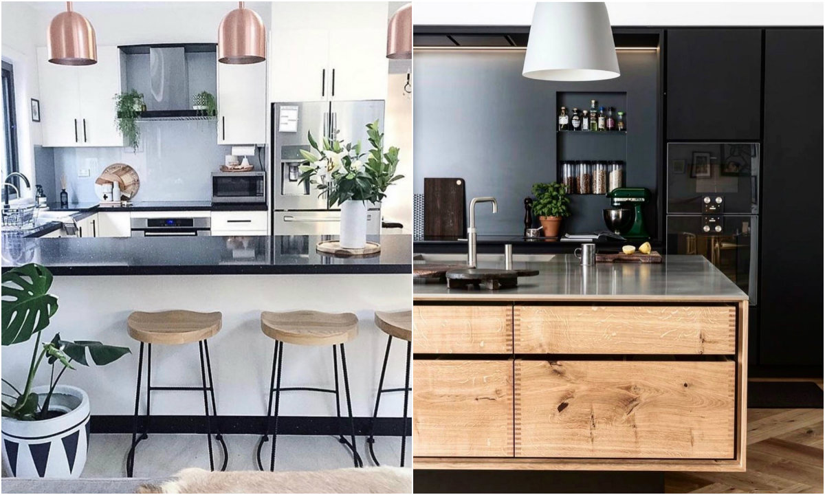 Kuhinje Instagrama collage