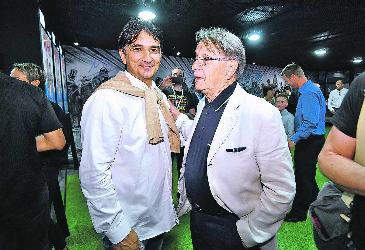 Zlatko Dalić i Miroslav Ćiro Blažević