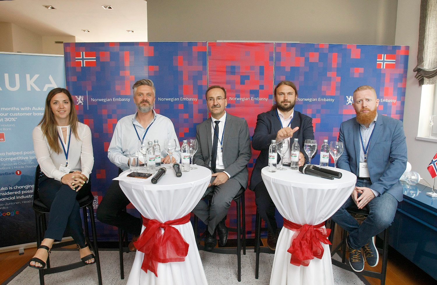 Sara Rasmussen, Auka Daniel Doderlein, Auka Dalibor Kurtovic, Addiko bank Izet Zdralovic, Microblink Nikola Kapraljevic, Infinum