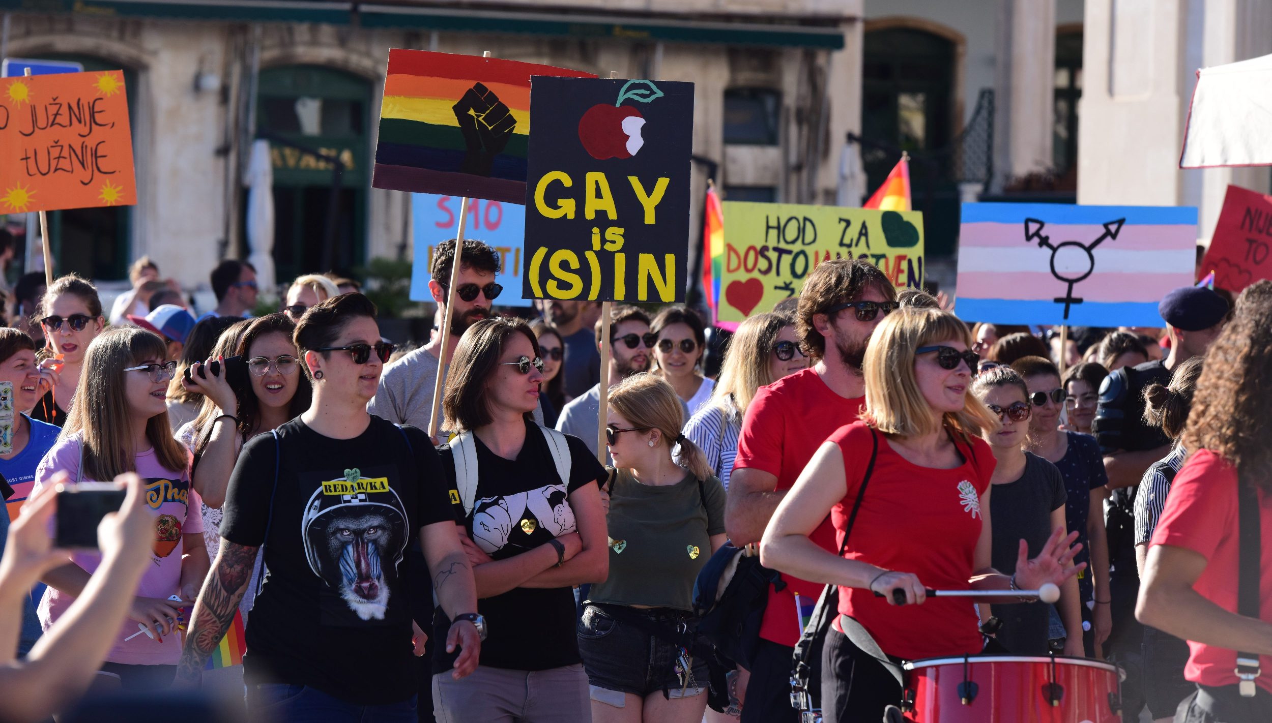 Na fotografiji: Split Pride 2018.