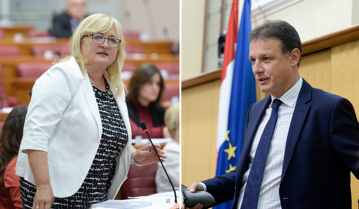 Ines Strenja Linić i Gordan Jandroković