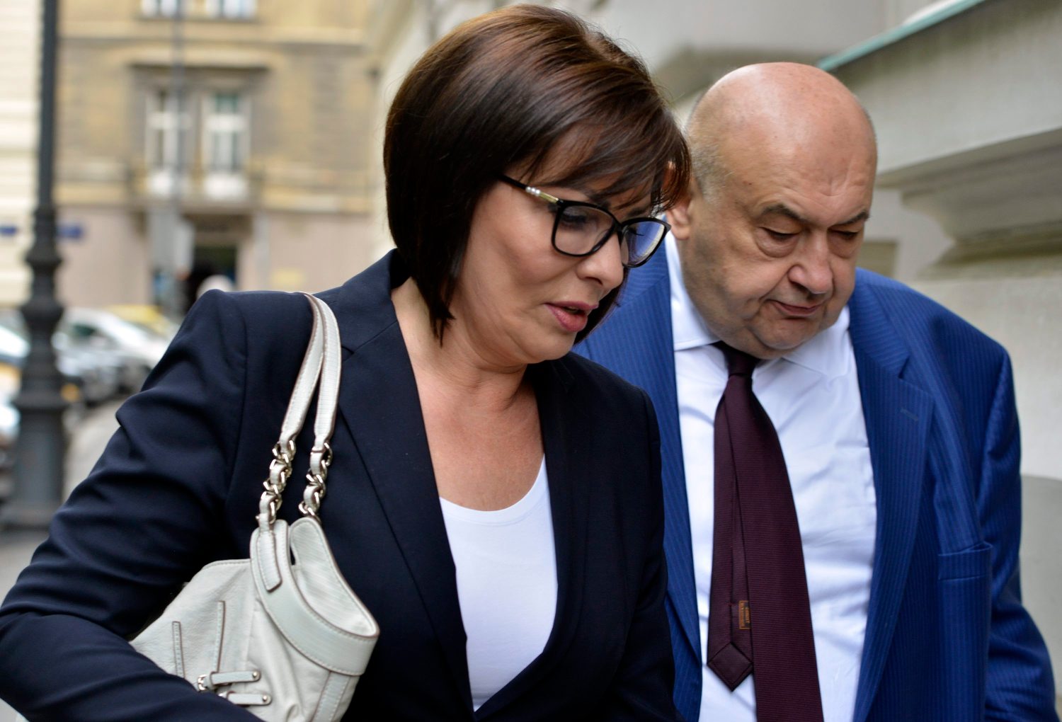 Marina Lovrić Merzel i odvjetnik Čedo Prodanović stižu na Županijski sud (27.6.2018.)