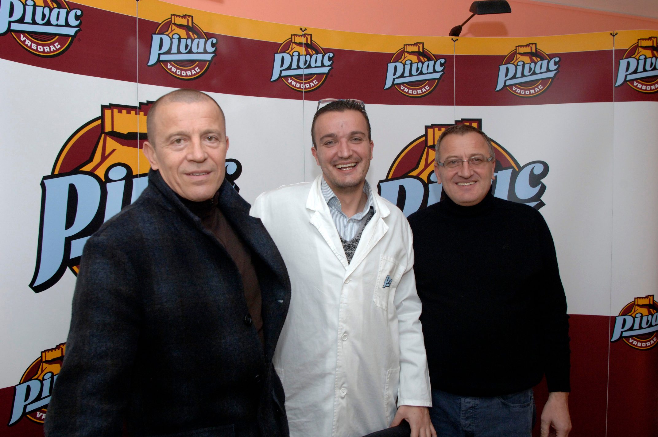 Ivica i Neven Pivac s nećakom Miljenkom (u sredini)