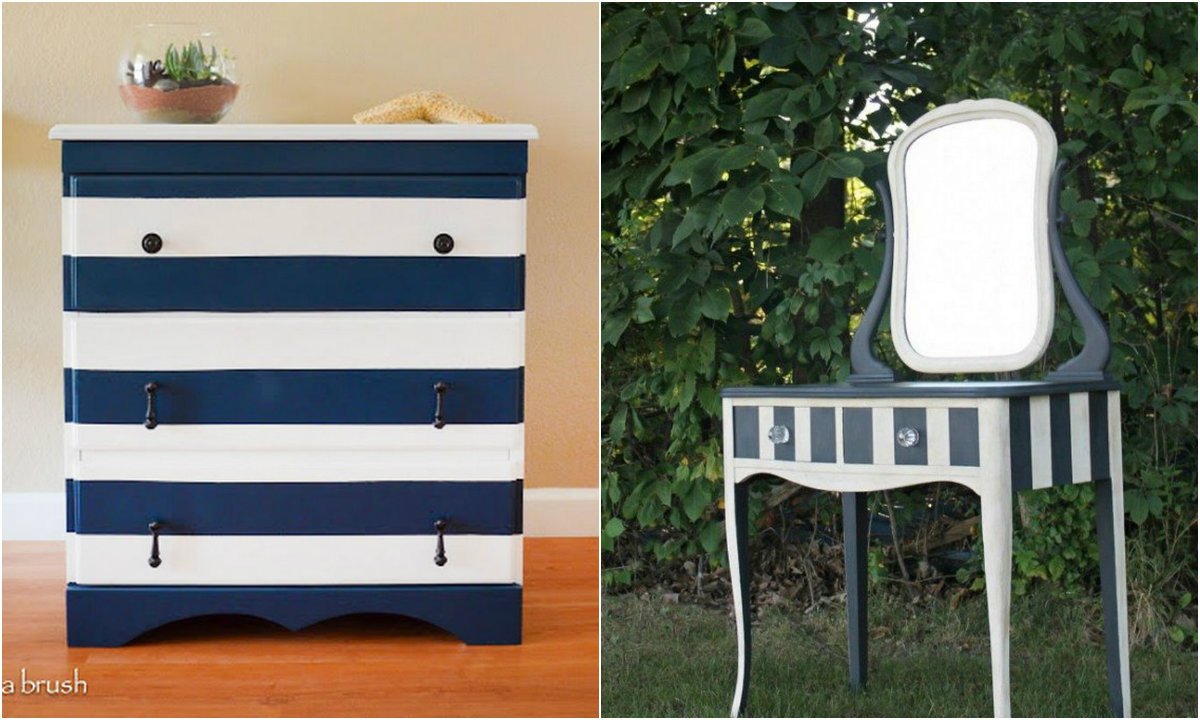 Makeover namještaja collage