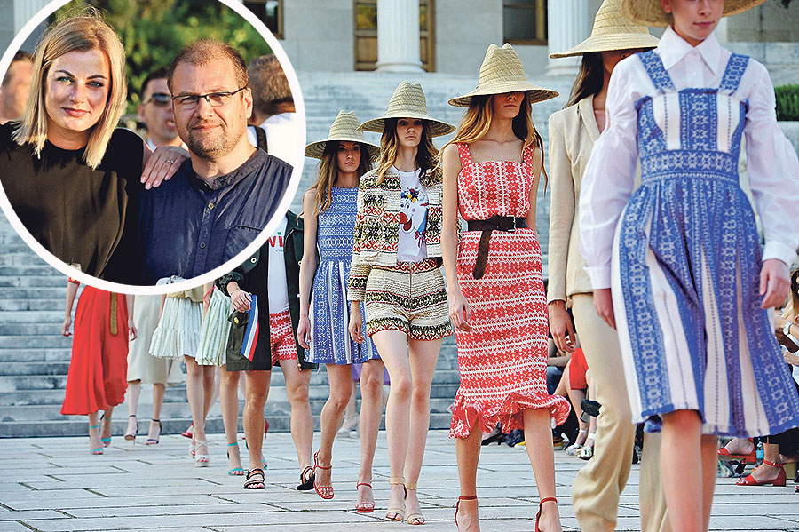 (u krugu) Ana Hanžeković, članica uprave Hanza Medije, i Jadran Kapor, glavni urednik Slobodne Dalmacije