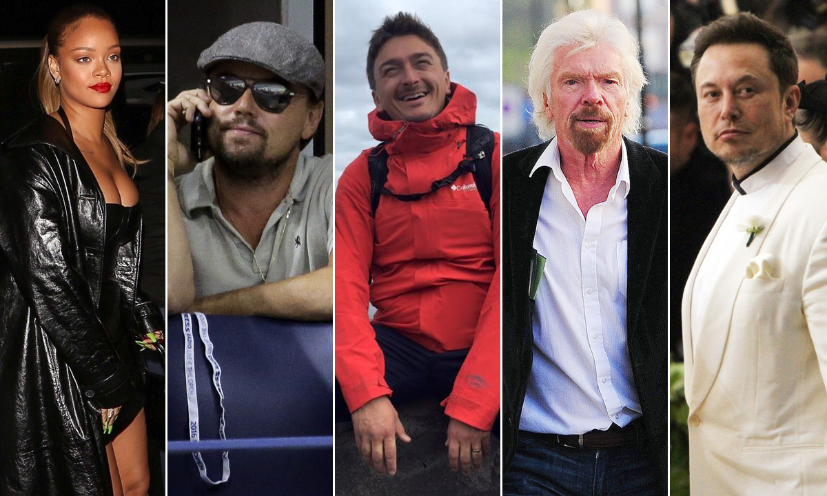 Rihanna, DiCaprio, Librić, Branson i Musk
