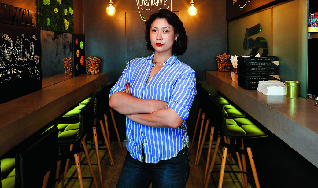 Adena Lavin, vlasnica restorana 50 A Burger&Champagne Bar