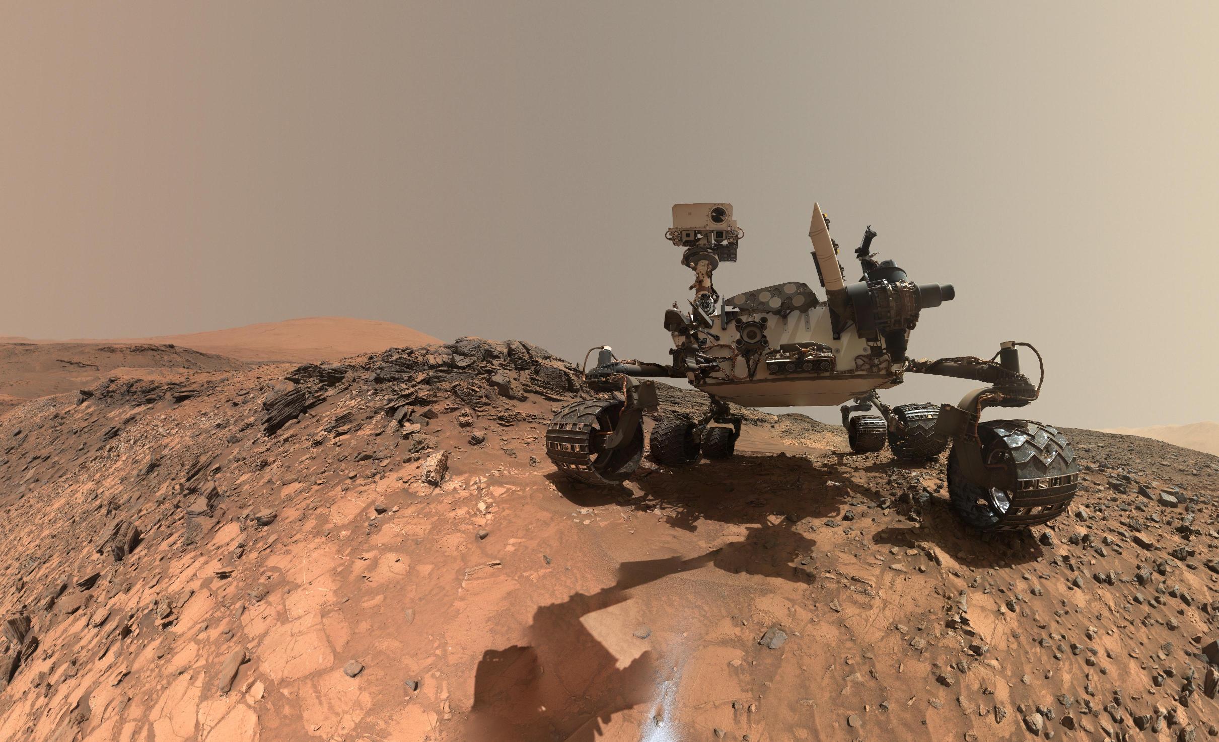 NASA-in istraživačko vozilo Curiosity na mjestu gdje su locirane pradavne organske molekule