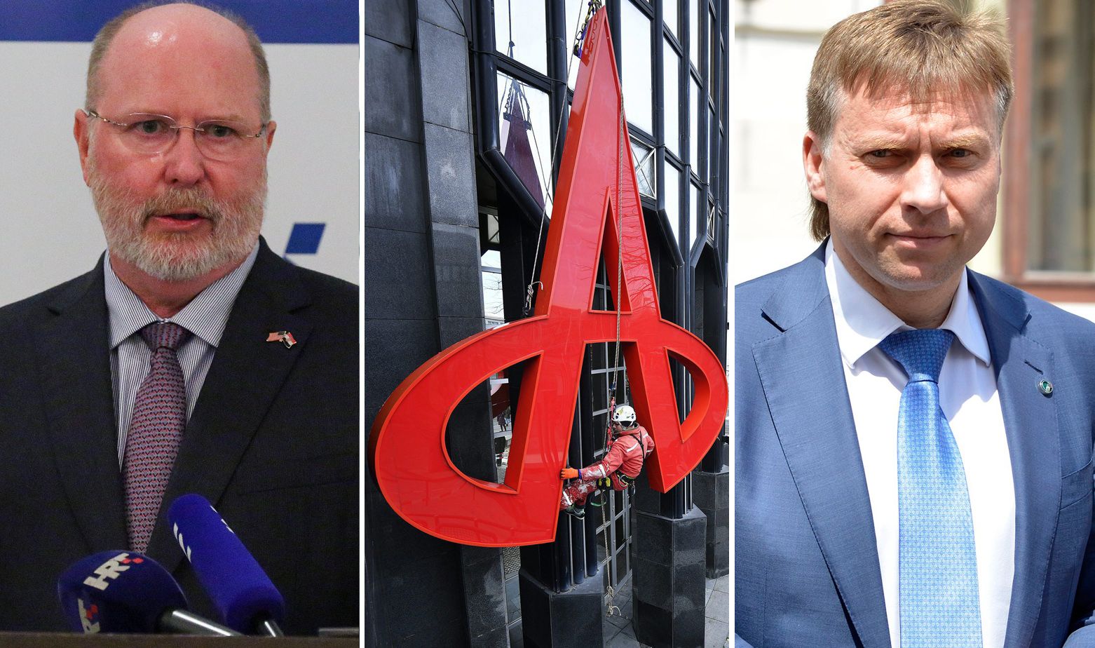 Robert Kohorst, logo Agrokora i Maksim Poletajev