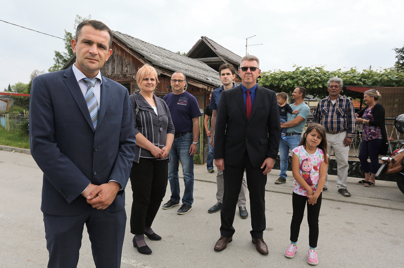 Matija Posavec, Višnja Ivačić, Darko Dania, Valentino Škvorc, Dražen Srpak