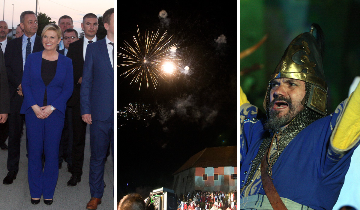 Predsjednica Kolinda Grabar Kitarović otvorila je svečani početak Picokijade, na kojem je upriličen scenski prikaz 