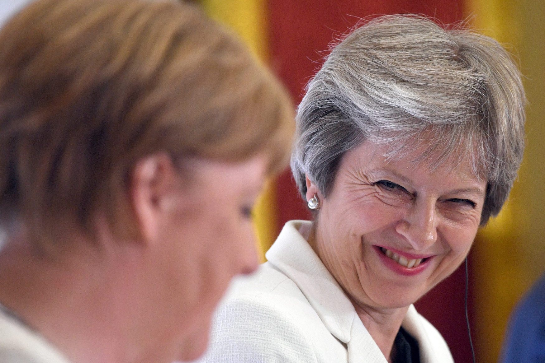 Angela Merkel i Theresa May