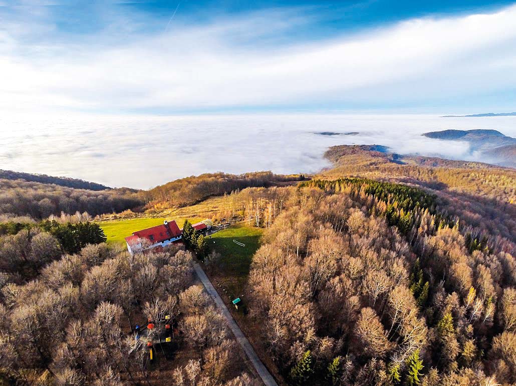 S brda se vide Slavonija i Moslavina