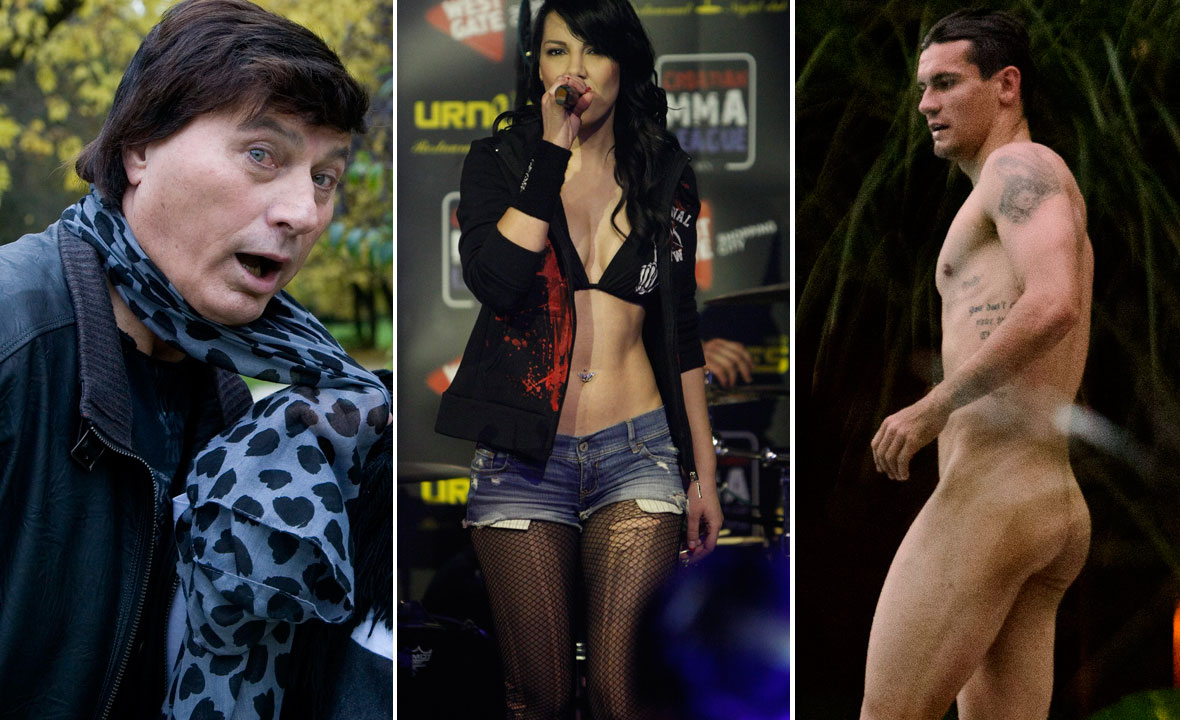 Duško Lokin (lijevo), Žanamari Lalić (u sredini) i Dejan Lovren (desno)