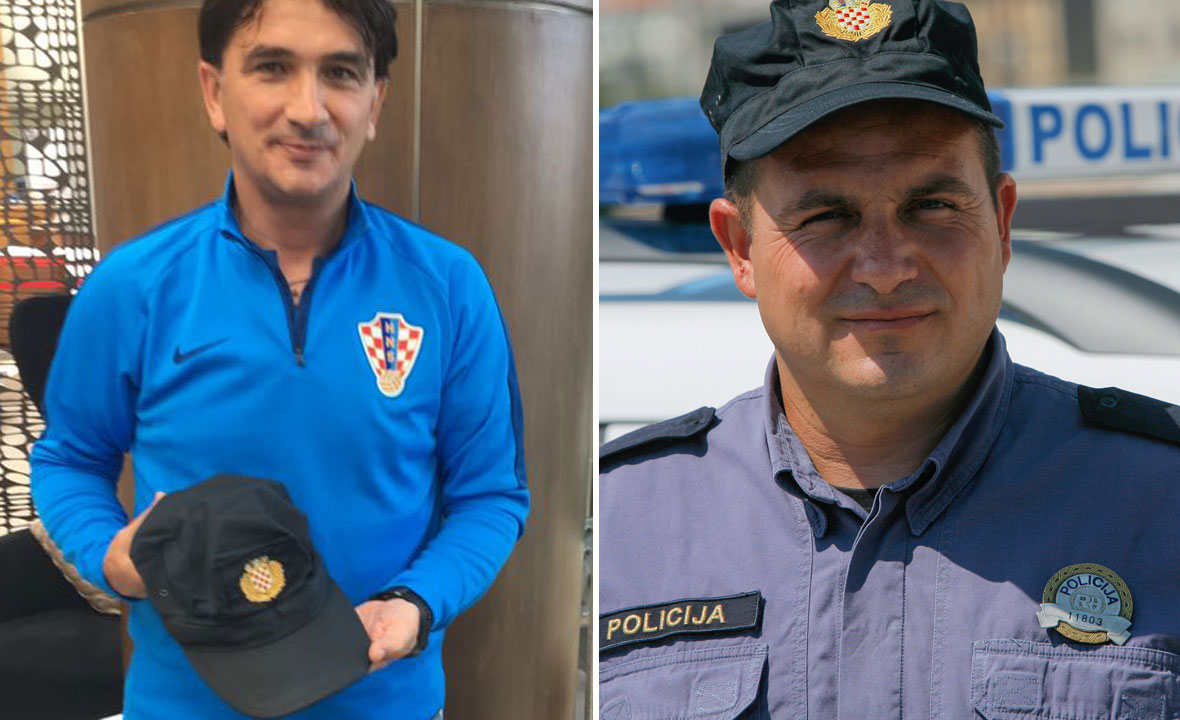 Zlatko Dalić (lijevo) i Damir Ribarić (desno)
