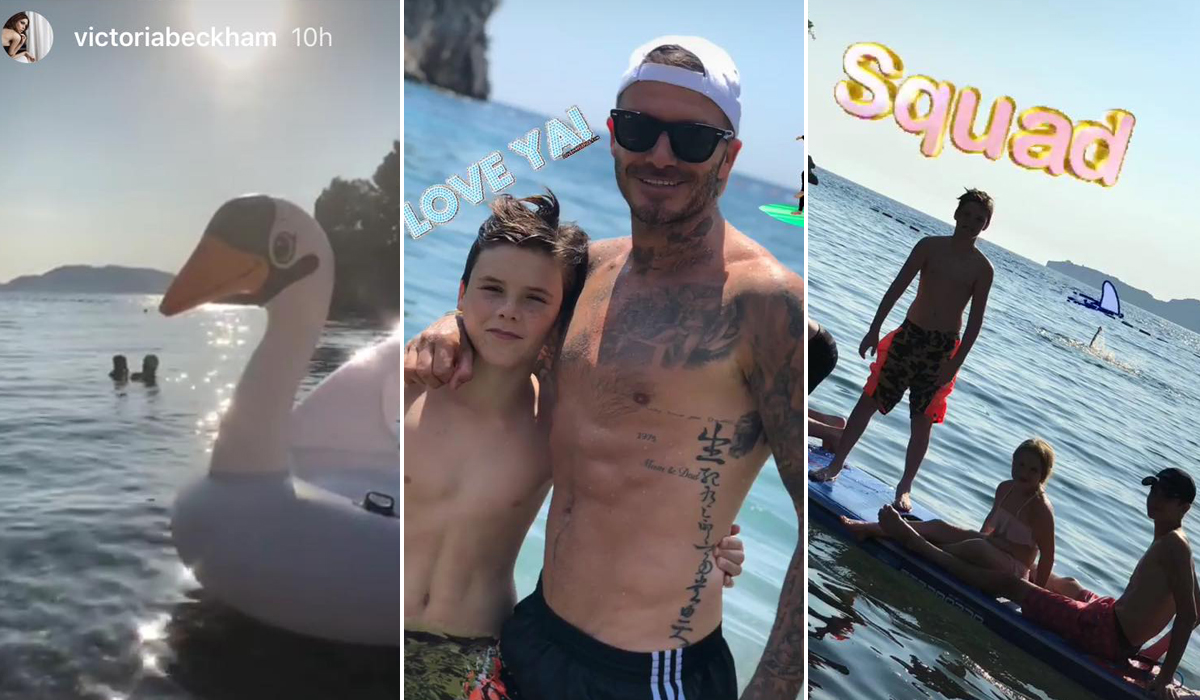 David i Victoria Beckham ovih dana se hvale obiteljskim odmorom, a lokacija je luksuzni otok Sveti Stefan u Crnoj Gori