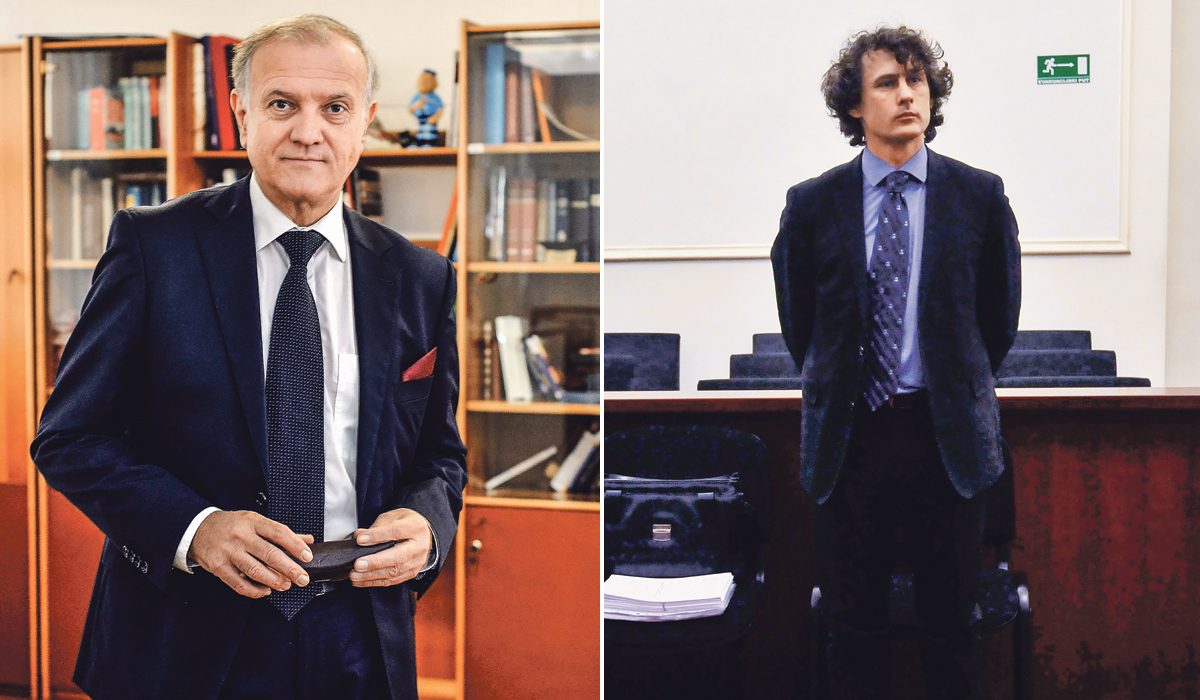 Lijevo: Ministar pravosuđa Dražen Bošnjaković; lijevo: Sudski vještak Zrinko Ručević