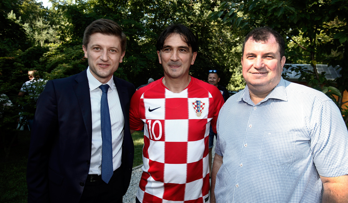 Zdravko Marić, Zlatko Dalić i Jakov Kitarović
