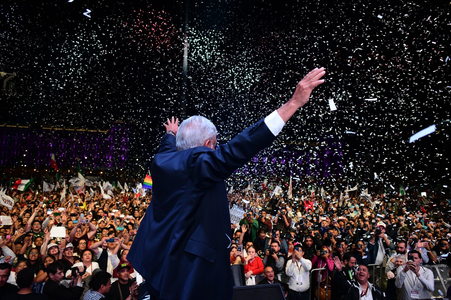 Andres Manuel Lopez Obrador nakon pobjede na izborima