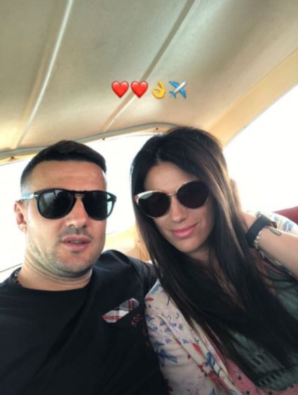 Danijel Subašić i Antonia Bozza