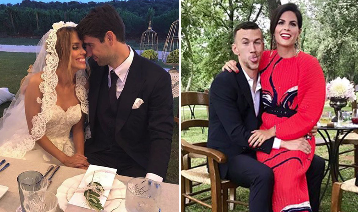 Franka Batelić i Vedran Ćorluka; Ivan i Josipa Perišić