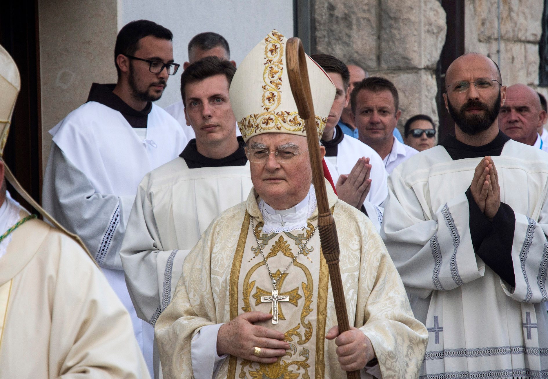 Henryk Hoser u Međugorju