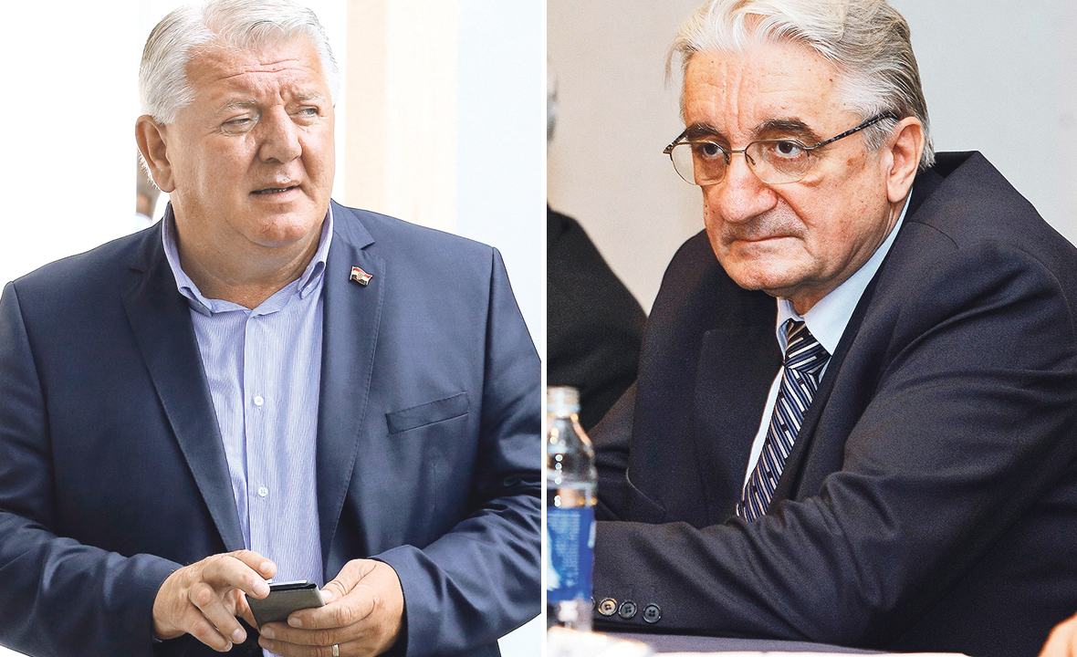 Josip Đakić (lijevo) i Miroslav Tuđman (desno)