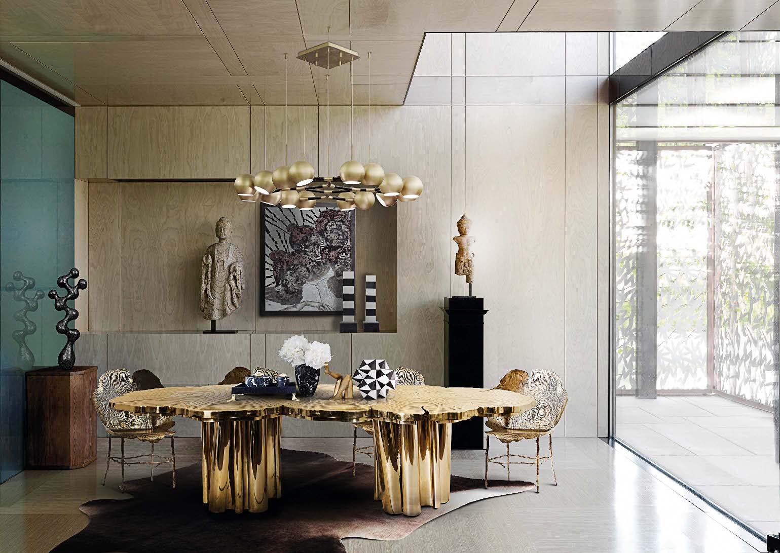 BOCA DO LOBO Stol Fortuna 