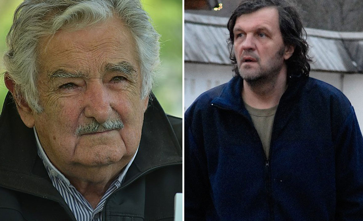 Jose Mujica (lijevo) i Emir Kusturica (desno)