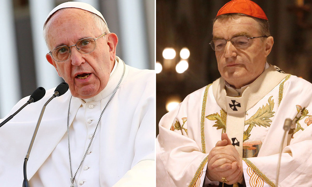 papa Franjo i Josip Bozanić