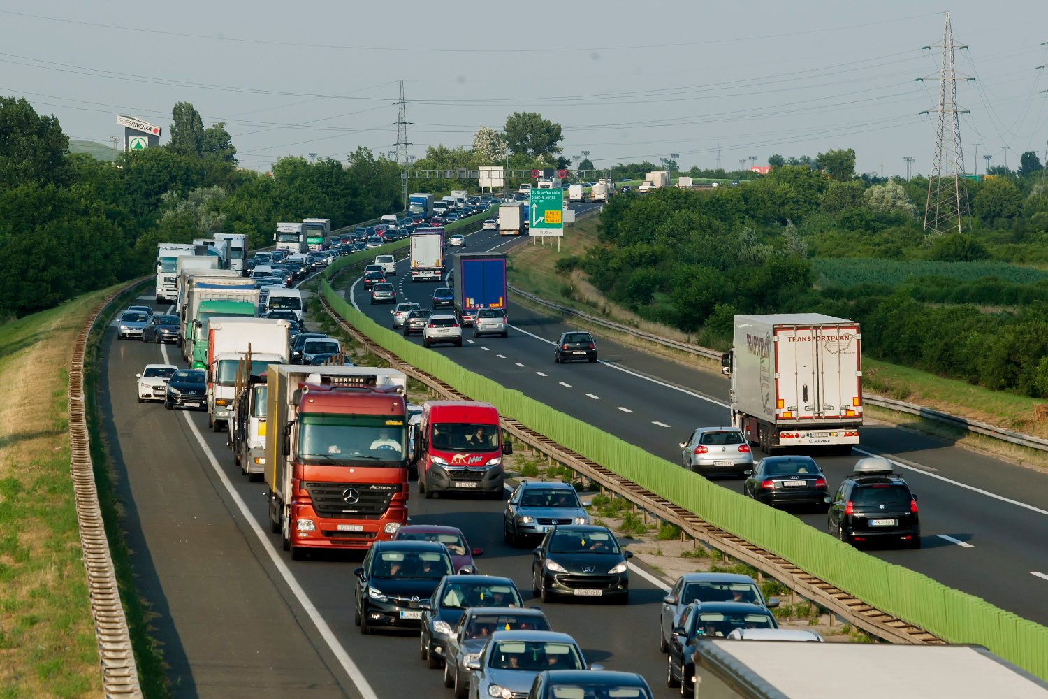 Gužva na autocesti A3 tijekom turističke sezone
