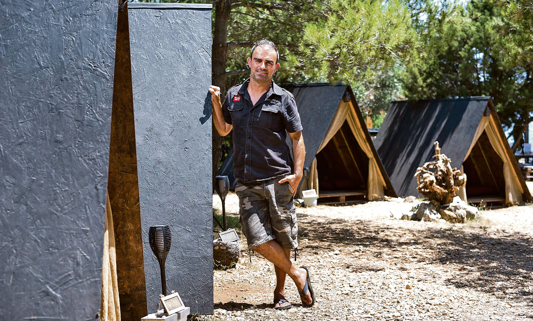 Vlasnik kampa Didier van Bellinghen