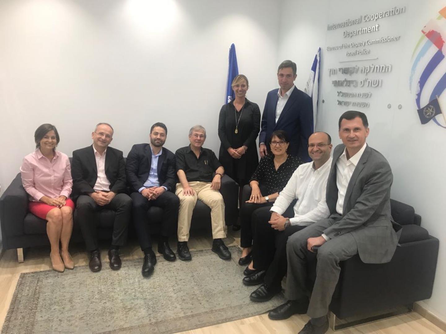 Delegacija Centra “Ivan Vučetić” u posjetu izraelskoj policiji 