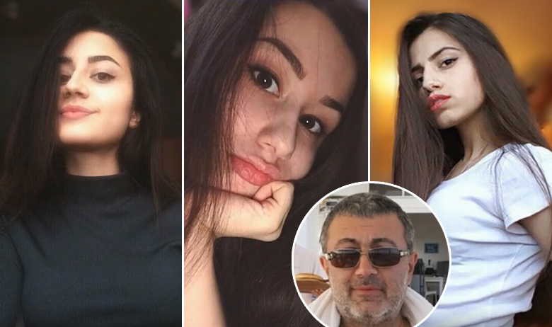 Kristina Kačaturijan, Maria Kačaturijan i Angelina Kačaturijan; u krugu: Mikhail Kačaturijan