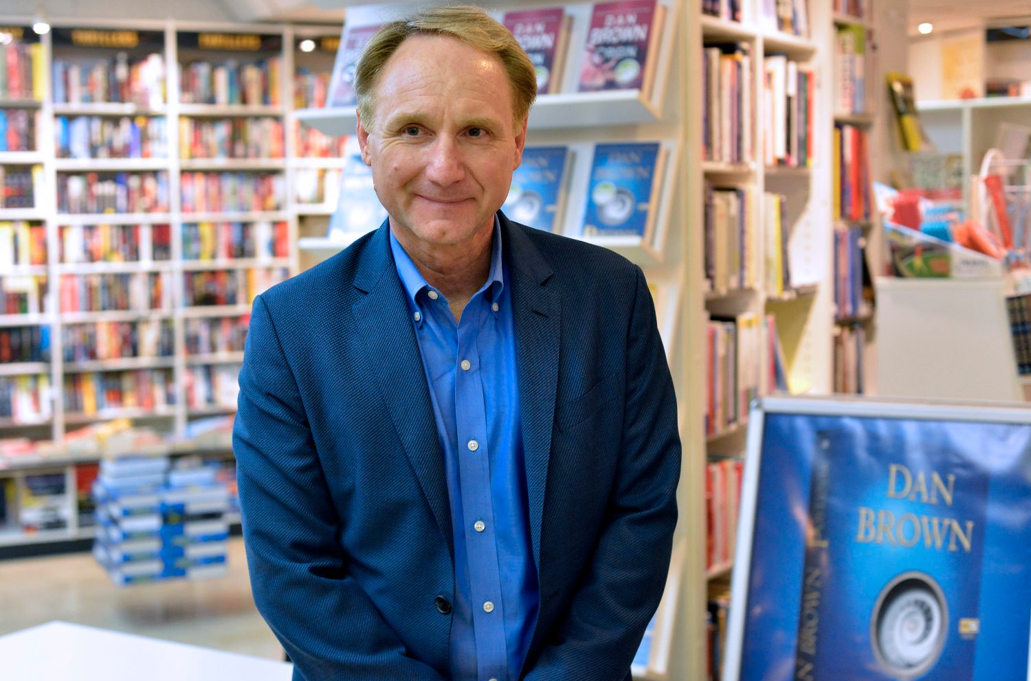 Dan Brown u knjižari Znanje u Zagrebu