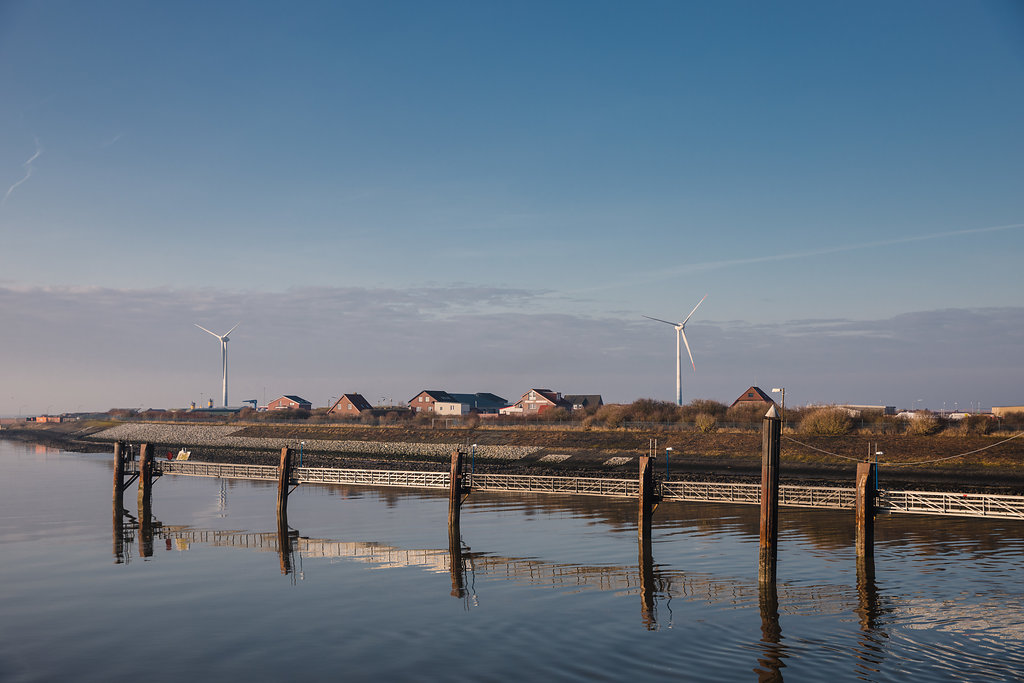 otok Borkum, vjetroelektrane