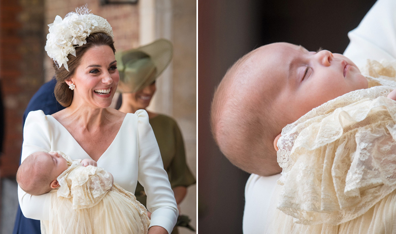 Vojvotkinja Kate s princom Louisom