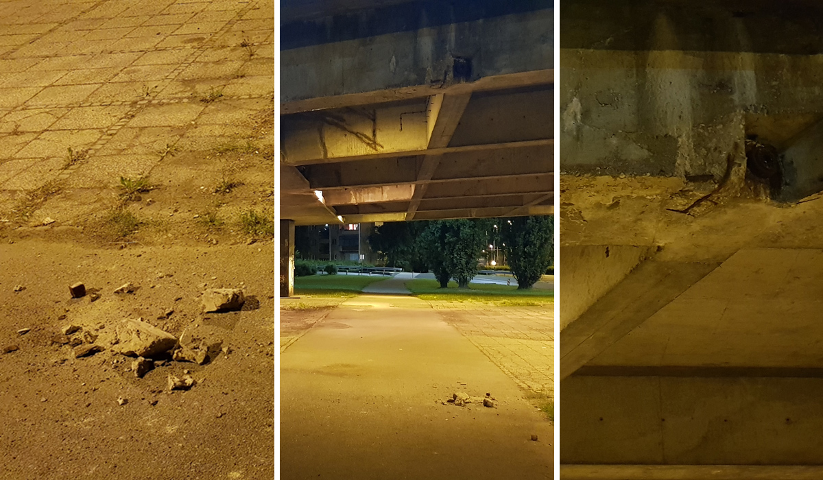 Fotografije su snimljene u noći s nedjelje na ponedjeljak (9.7.2018.)