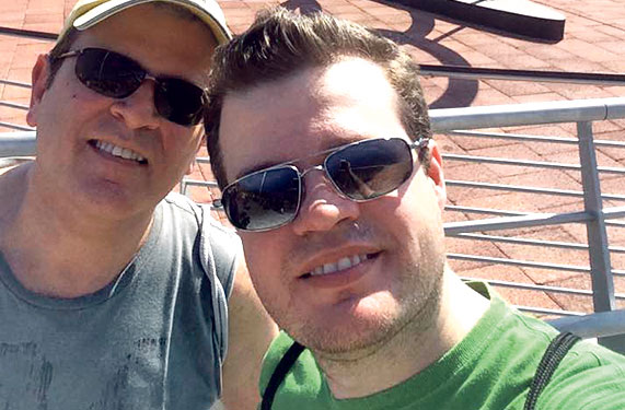 Fabiano Vallim (desno) u Hrvatsku dolazi sa svojim suprugom