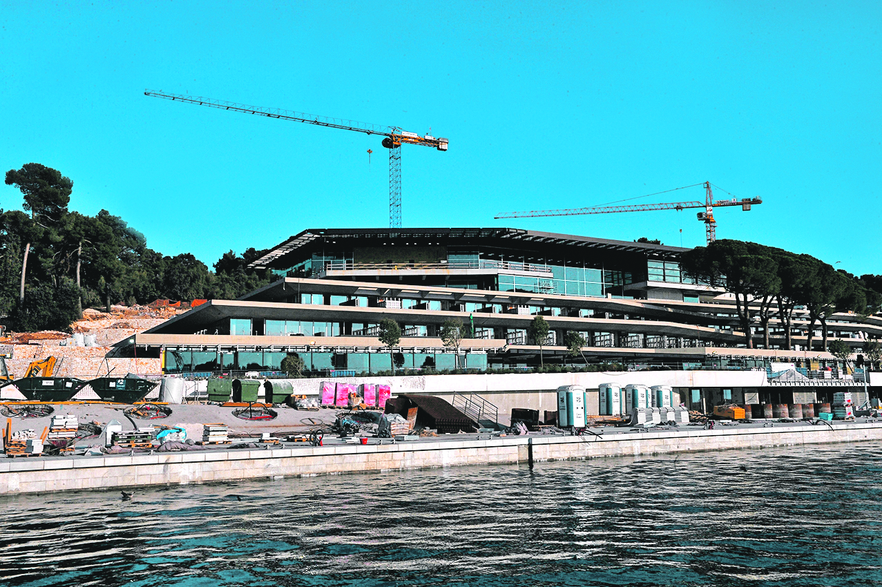 Marina Rovinj u izgradnji